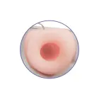 Proteza-Hollow Adrian vibrējošs strap-on dildo – 20 cm (8″) – Melns Foto 10