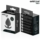 Addicted Toys silikoonist anaaltapp – 8 cm – L – Must — Foto 7