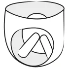 LateX lateksist püksid kahe täispuhutava dildoga –S — Foto 4