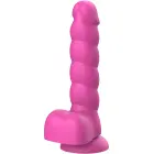 Playhouse Spiral Tease vibrating dildo with remote – silicone – M – pink — Photo 5