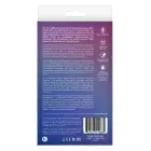 COLOURS Ribbed 5 Inch – вибрирующий силиконовый интимный прибор с пультом – фиолетовый — Фото 4