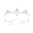 Ķermeņa rotaslietu uzlīmes – Seja – Spīd tumsā Foto 2