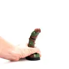 Kiotos Revolt Green Army 18 Small – silikoninis dildo – 15 cm — Nuotrauka 2