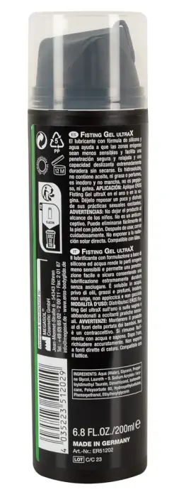 EROS Fisting Gel UltraX – 200 ml Foto 4