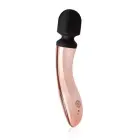 Rosy Gold - Nouveau Curve wand vibrators – 21 cm (8.3″) – rozā — Foto 2