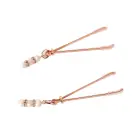 Rose Gold Nipple Clamps with Rhinestones — Photo 6