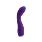 Lola elastīgs sildošais vibrators – 18 cm (7″) – violets Foto 4