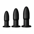 BUTTR Cluster Bombs Progressive Anal Plug Training Set 3 Sizes – Black — Photo 3