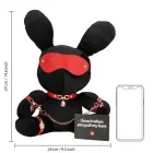 Rimba Velvet Rabbit Accessory Large Black - Soft Plush Collectible — Photo 5