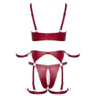 Cottelli BONDAGE Lingerie Set with Restraints – Red – L — Photo 11