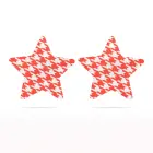 Zvaigžņu krūšu uzlīmes (2 gab.) Foto 2