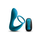 Renegade Slingshot II Prostate Stimulating Penis Sleeve with Remote Control – Blue — Photo 1