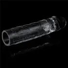 Flawless Clear Penis Sleeve Add 2" – transparent TPR penis extender sleeve — Photo 3