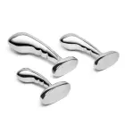 b-Vibe Stainless Steel Training Set – 3-Piece Prostate Plug Kit — Photo 5