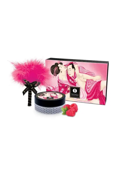 Raspberry ķermeņa pūderis ar garšu Foto 4