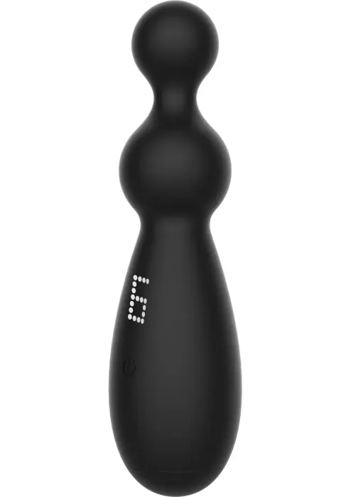 Twin Thrill anālais vibrators – Melns