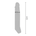 TOYJOY Get Real locekļa uzmava – 19 cm – miesas krāsa — Foto 3