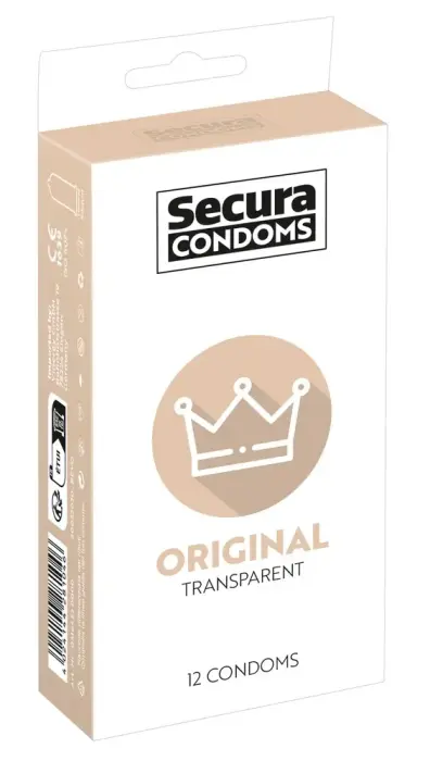 Secura Original Condoms – 12 pcs