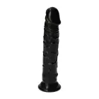Italian Realistic Dildo with Suction Cup – 16.5 cm (6.5″) – Black — Photo 4