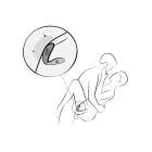 We-Vibe Chorus Pro porų vibratorius – juodas Photo