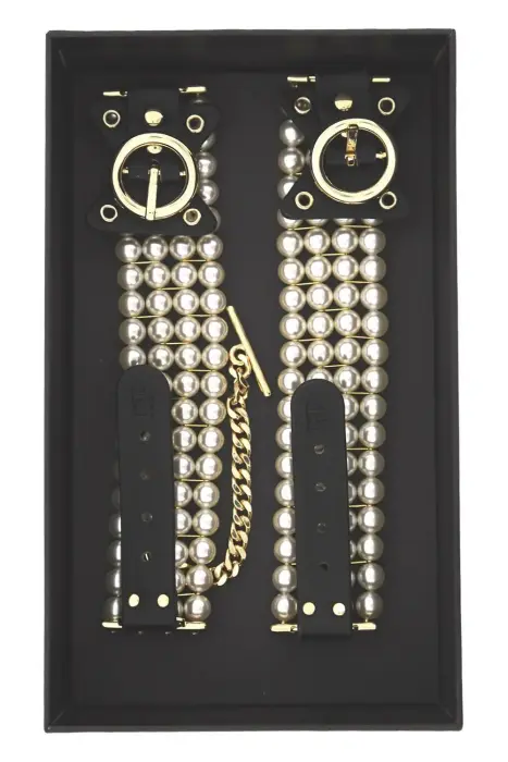 GUILTY PLEASURE BALLROOM PEARL ANKLE CUFFS Photo