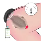 Bliss APP Vibrating Anal Plug – 10 cm – Black — Photo 5
