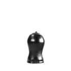 B-51 – voluminous PVC butt plug – black – 14 cm — Photo 2