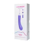 Hyphy двойной вибратор с дистанционным управлением и насадками – 18 cm (7″) – фиолетовый — Фото 1