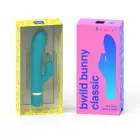 B Swish Bwild Classic Bunny Jade jänese vibraator – 15.24 cm (6″) – sinine — Foto 3
