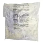 Короткий шифоновый халат Lux с отделкой из перьев – белый – One Size — Фото 8