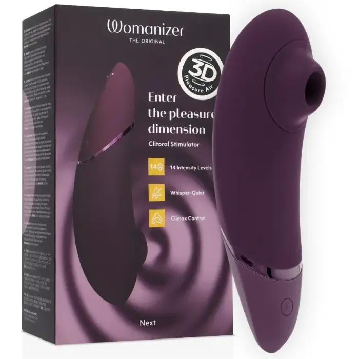 Womanizer Next воздушно-импульсный стимулятор – 17.1 см (6.75″) – фиолетовый