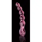 Icicles No. 43 Klaasist Dildo – 20 cm (8″) – Roosa — Foto 3