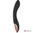 ANNE'S DESIRE Curve – гибкий силиконовый вибратор с дистанционным управлением – 20 см – чёрный — Фото 10