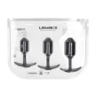 Levelz Silicone Training Set 3pcs Black – Weighted Progressive Plugs — Photo 2