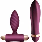 Climaximum Desire kit – twisted vibrator & anal plug — Photo 1