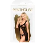 Penthouse After Sunset babydoll naktskrekls – melns – S/M — Foto 3