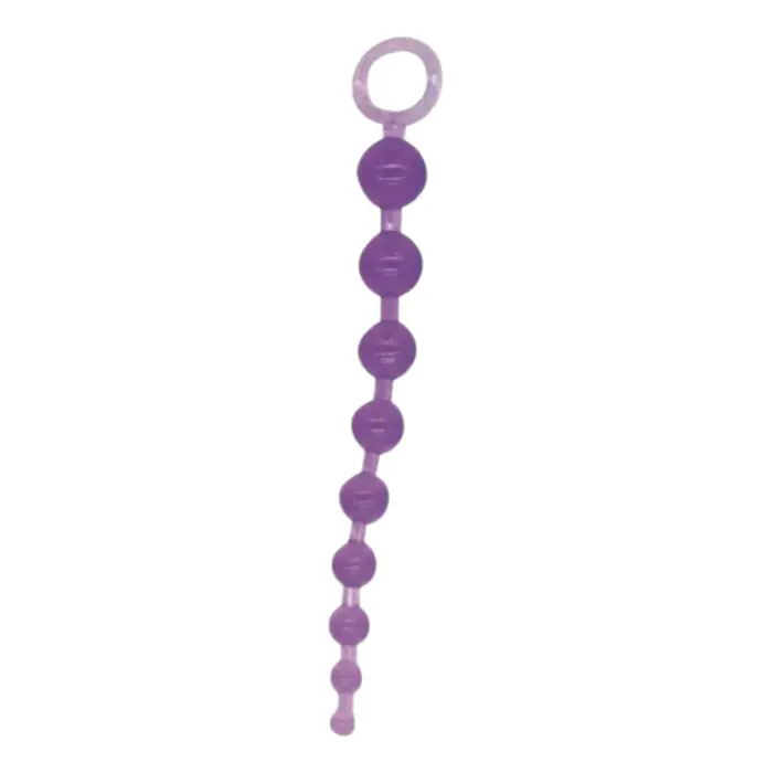 Lovesecret anālo bumbiņu komplekts 03 – 30 cm – Violets Foto 3