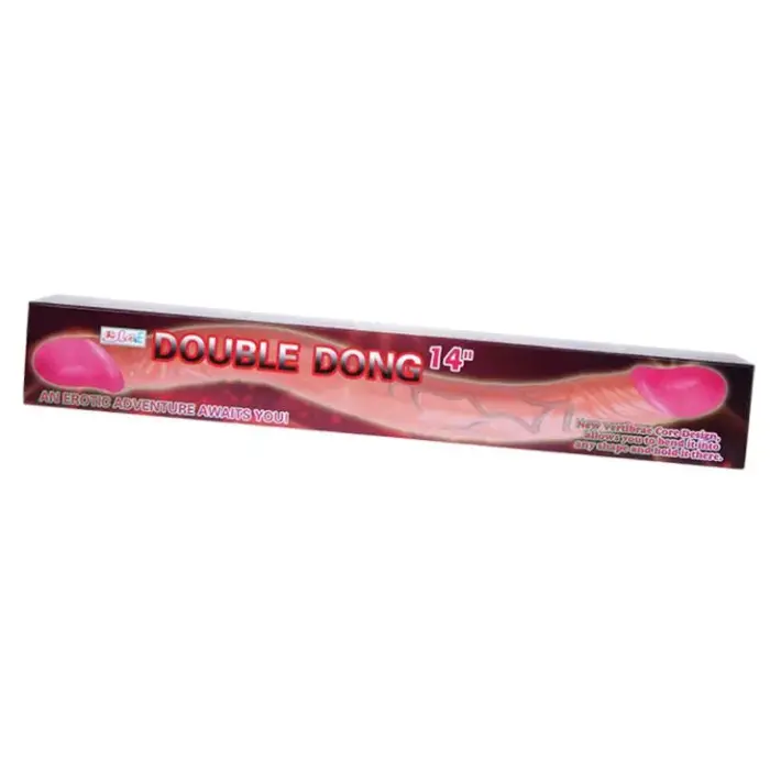 BAILE divpusējs dildo – 35.5 cm (14″) Foto 6