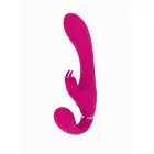 Wibrator-Suki be dirželių strap-on vibratorius – 22 cm (8.7″) – rožinis — Nuotrauka 1