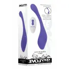 EVOLVED ANYWHERE VIBE – flexible dual-ended intimate massager – blue – 19.6 cm — Photo 1