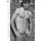 PIN-UP Men 2026 Calendar Set Black & White A3 Edition — Photo 2