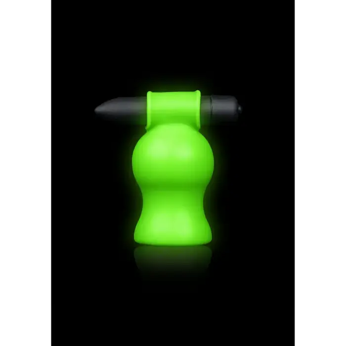 Vibrējošs galvas masturbators – spīd tumsā Foto 6
