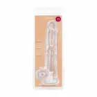 You2Toys Crystal Jelly alusega dildo – 19 cm (7.5″) – läbipaistev — Foto 9