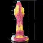Kiotos Monstar Beast dildo – 39 cm (15.5″) – Daugiaspalvis — Nuotrauka 12