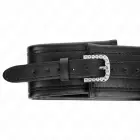KINK kaelarihm läikiva pandlaga, reguleeritav 65cm, must — Foto 6