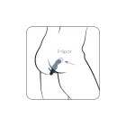 Gladius Vibrator Plug – 11.1 cm (4.4″) – Blue — Photo 5