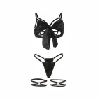 SUBBLIME 955205 Lingerie Set with Adjustable Bow – Black – L/XL — Photo 8
