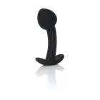 Silikoonist kumer anaaltapp – 7.5 cm – Must — Foto 2
