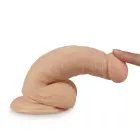 LoveToy Real Extreme Dildo – realistlik dildo – PVC – lihatooni – 17,8 cm — Foto 3