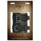 Sportsheets Edge Leather Wrist System – Black – 22.8-35.5cm — Photo 2